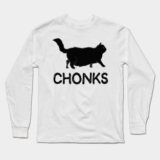 Chonk Cat Long Sleeve T-Shirt